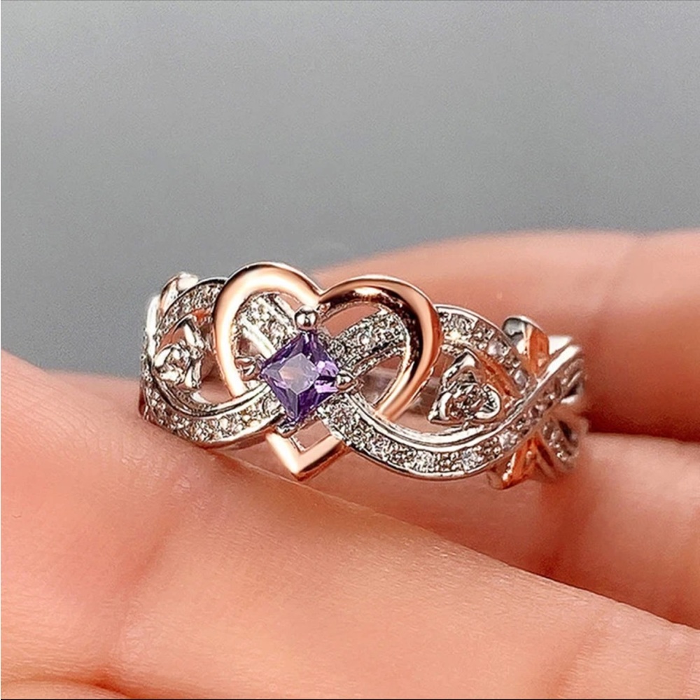55. NEW Heart Ring